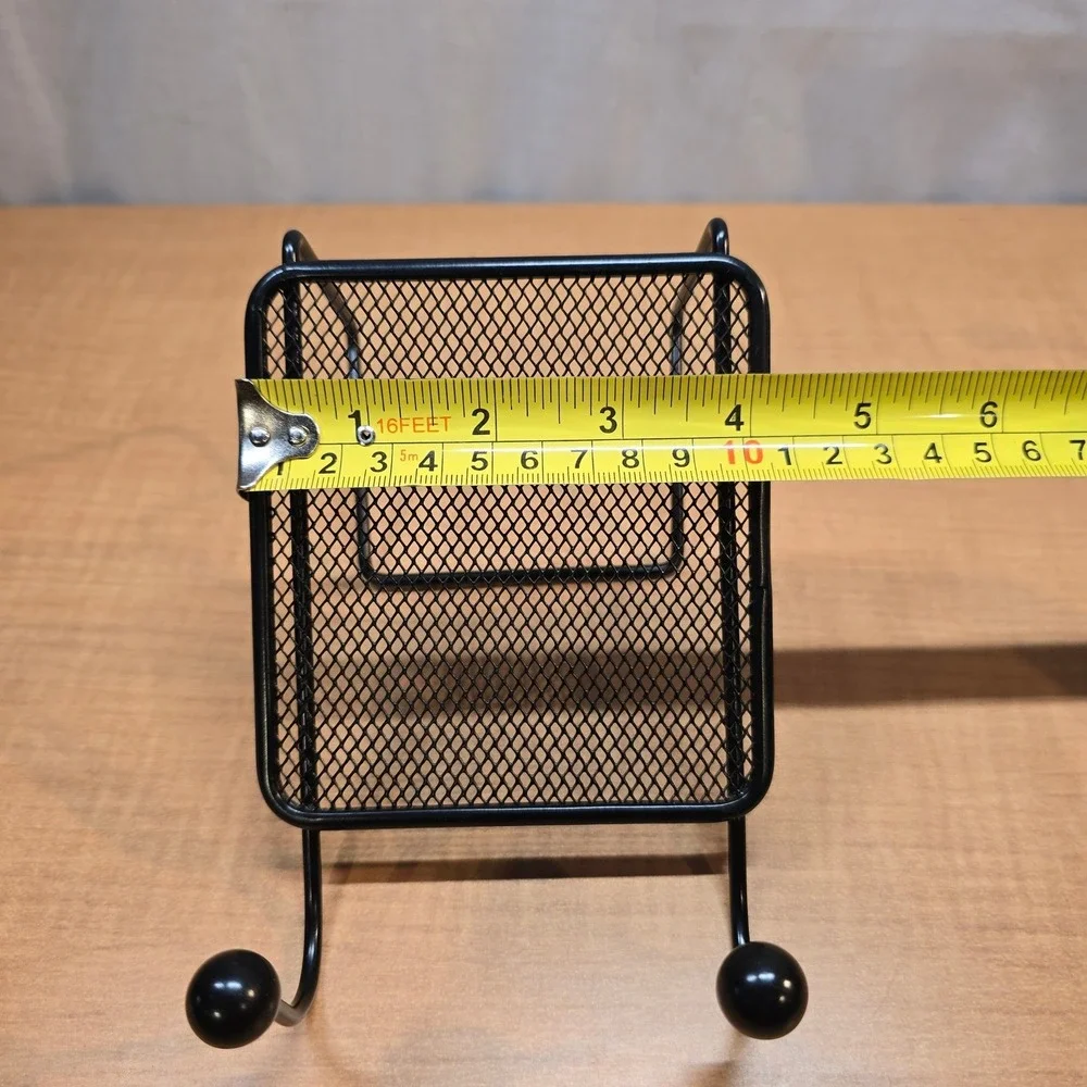 Two Black Mesh Metal‎ Office Phone Tablet Holder 4